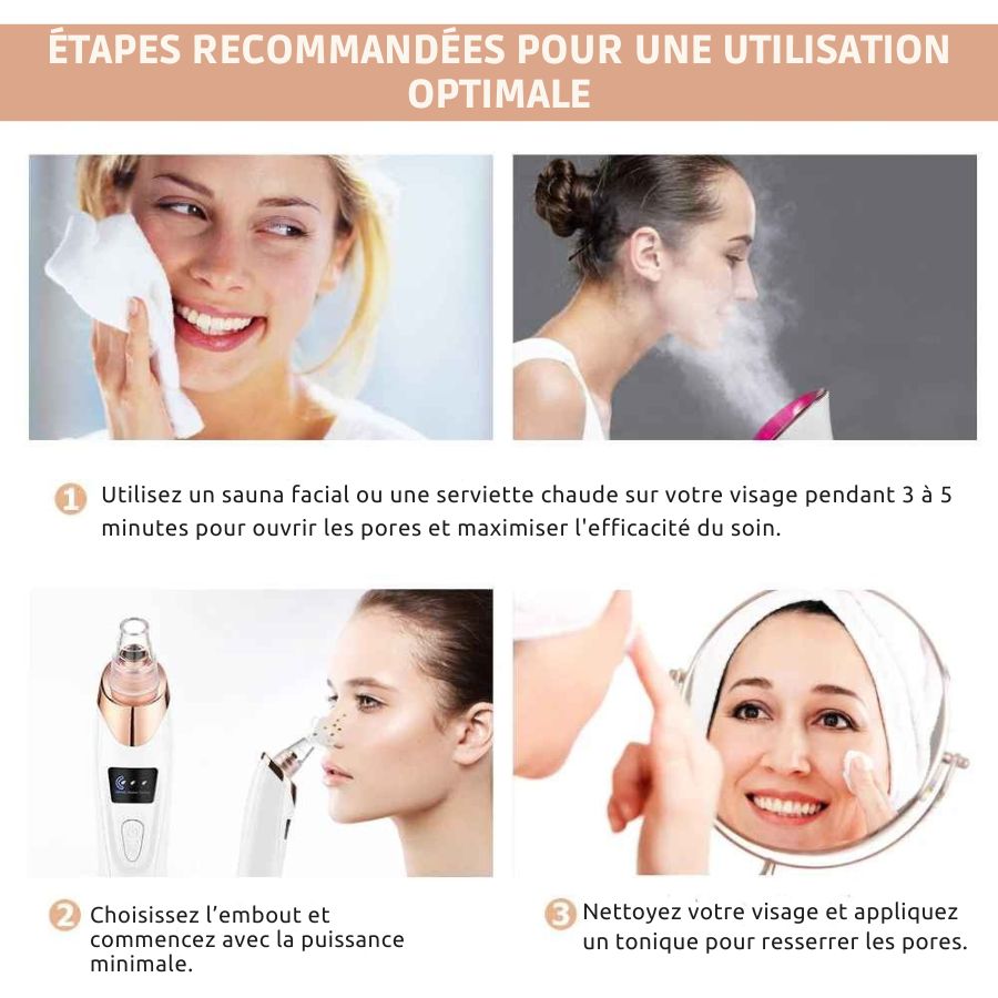 AspiPure™ –  Purificateur de peau