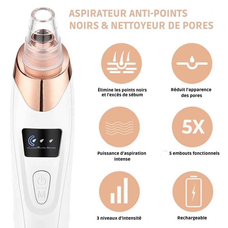 AspiPure™ –  Purificateur de peau