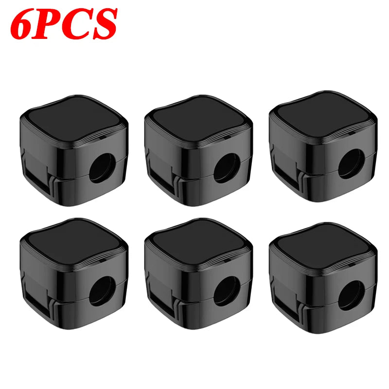 Magnetic Cable Organizer – 12PCS Self-Adhesive Cable Clips