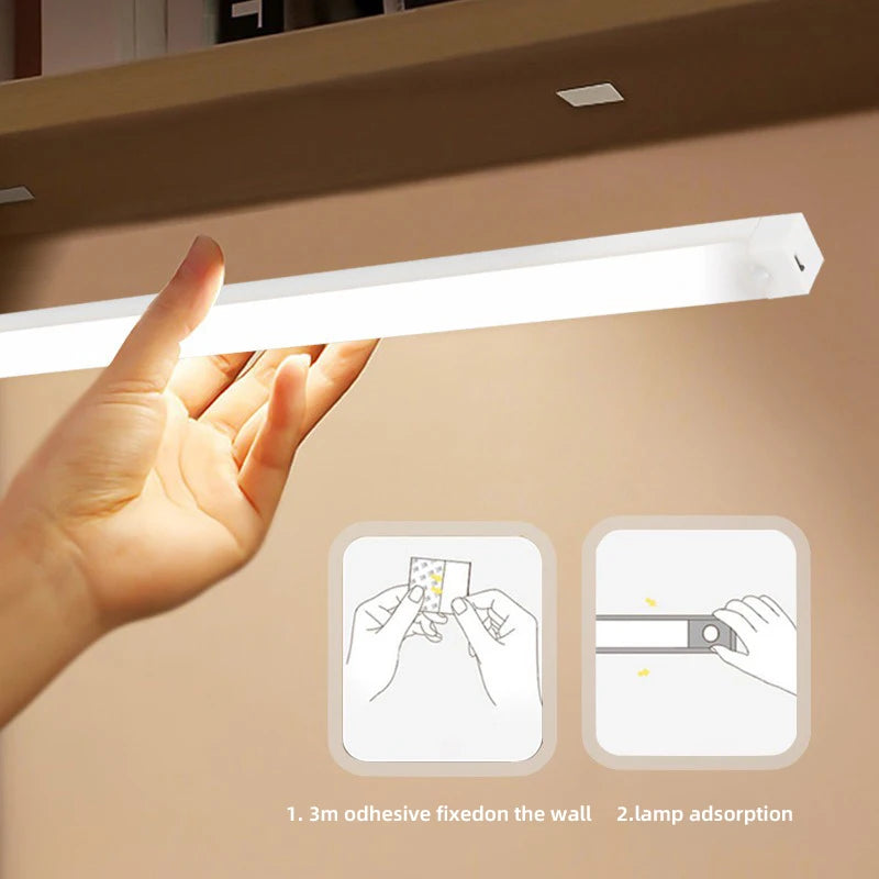 Motion Sensor LED Light Bar – USB Rechargeable
