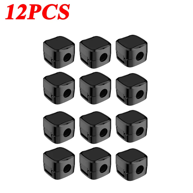 Magnetic Cable Organizer – 12PCS Self-Adhesive Cable Clips